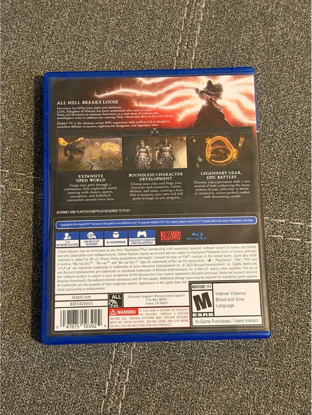 Diablo IV for PlayStation 4